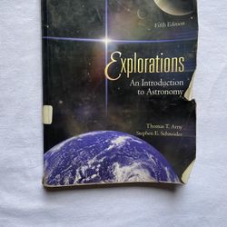 fifth edition of the textbook Explorations: An Introduction to Astronomy by Thomas T. Arny and Stephen E. Schneider