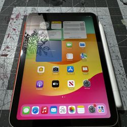 iPad Mini 6th Generation With Apple Pencil 