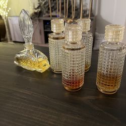 Vintage AVON Perfume Bottles, Napkin Holder