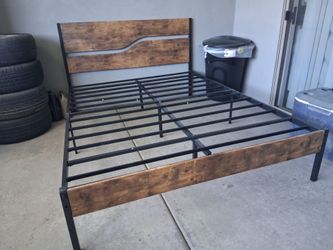Queen bed frame