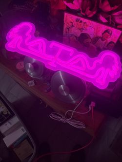 Pink Neon Light Sign