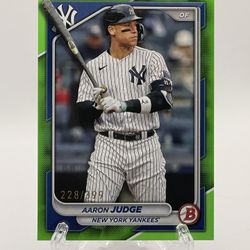 Aaron Judge Numbered Bowman /399