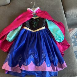 Like New Anna Dress From Disney Store
