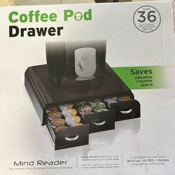 New Coffee Pod Drawer. 