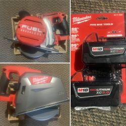 M18 8” Metal/Wood Saw with Batteries (UNUSED)