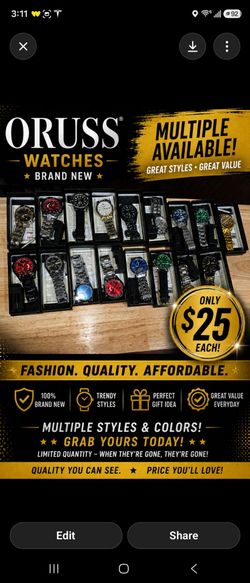ORUSS WATCHES