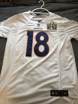 Peyton manning jersey sales broncos for sale