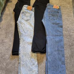 Men's Levi's 501 Jeans (Lot of 4)
