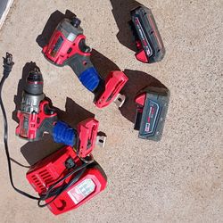 Milwaukee Impact And Drill Set