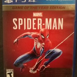 Spider man game ps4