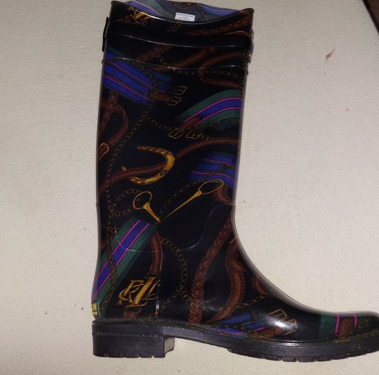 Ralph Lauren Rubber Rain Boots