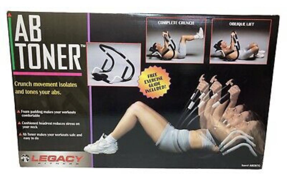Legacy Fitness Ab Roller Toner Abdominal Exerciser Crunch Workout