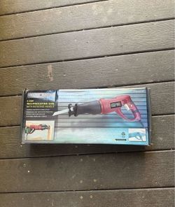 Chicago 6 Amp Heavy Duty Variable Speed Rotating Handle Reciprocating