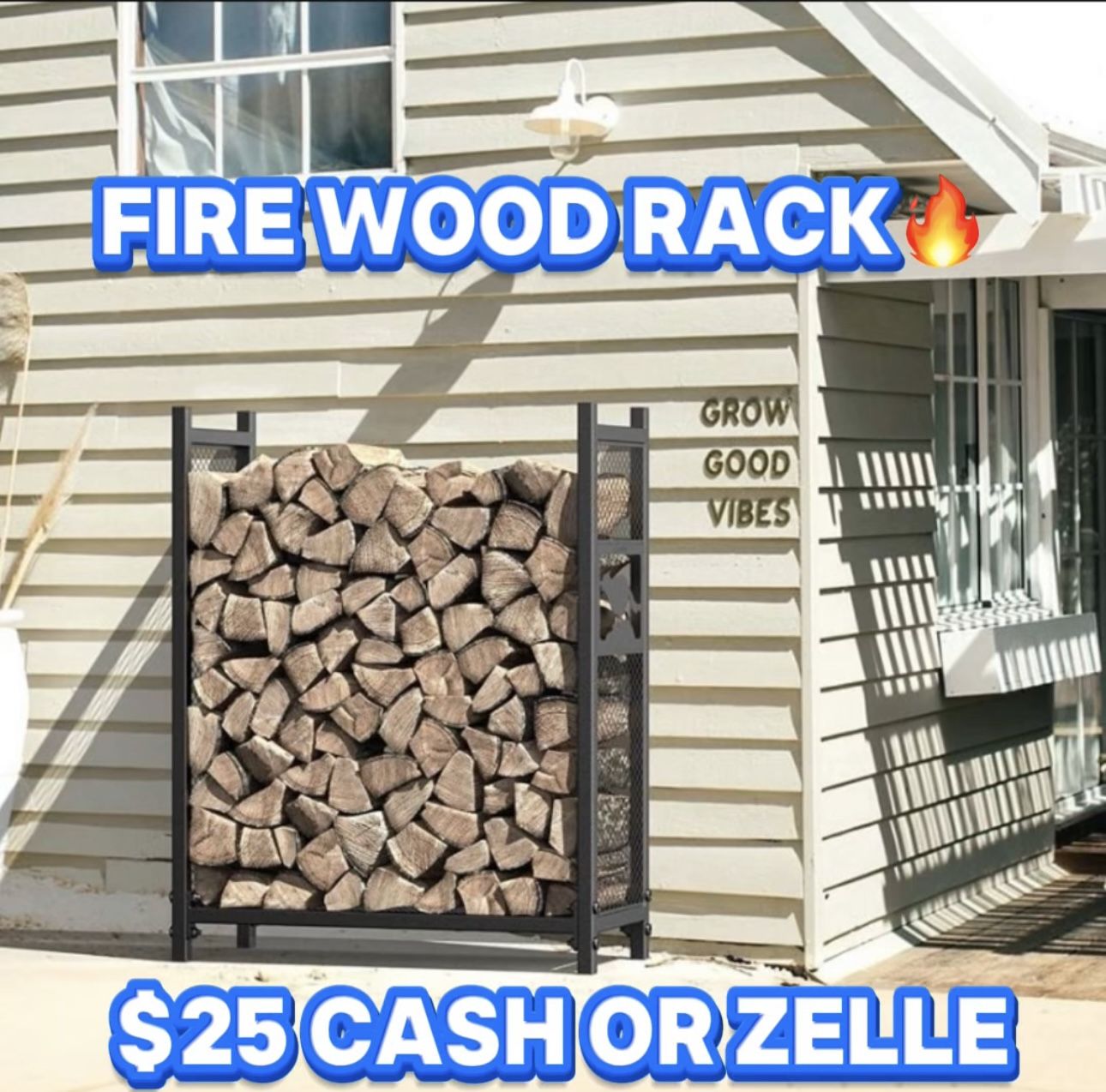 Fire Wood Rack Brand New Sealed In Box 📦 Multiple Available 