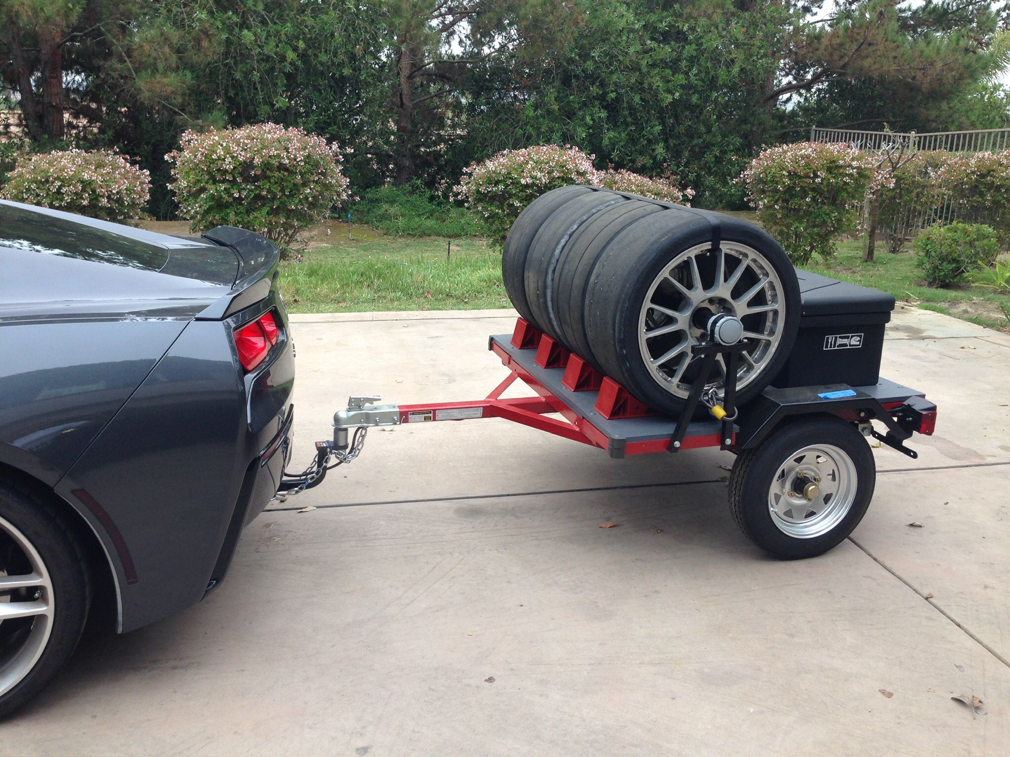 Small Tire Trailer for Track Days
