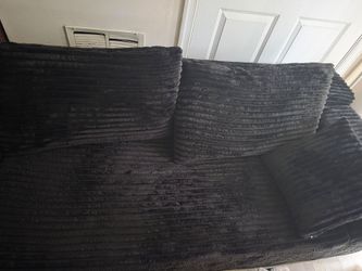 Boneless Cloud couch corduroy black