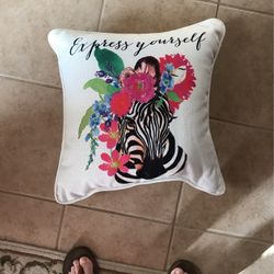 Express Yourself Decorative Pillow