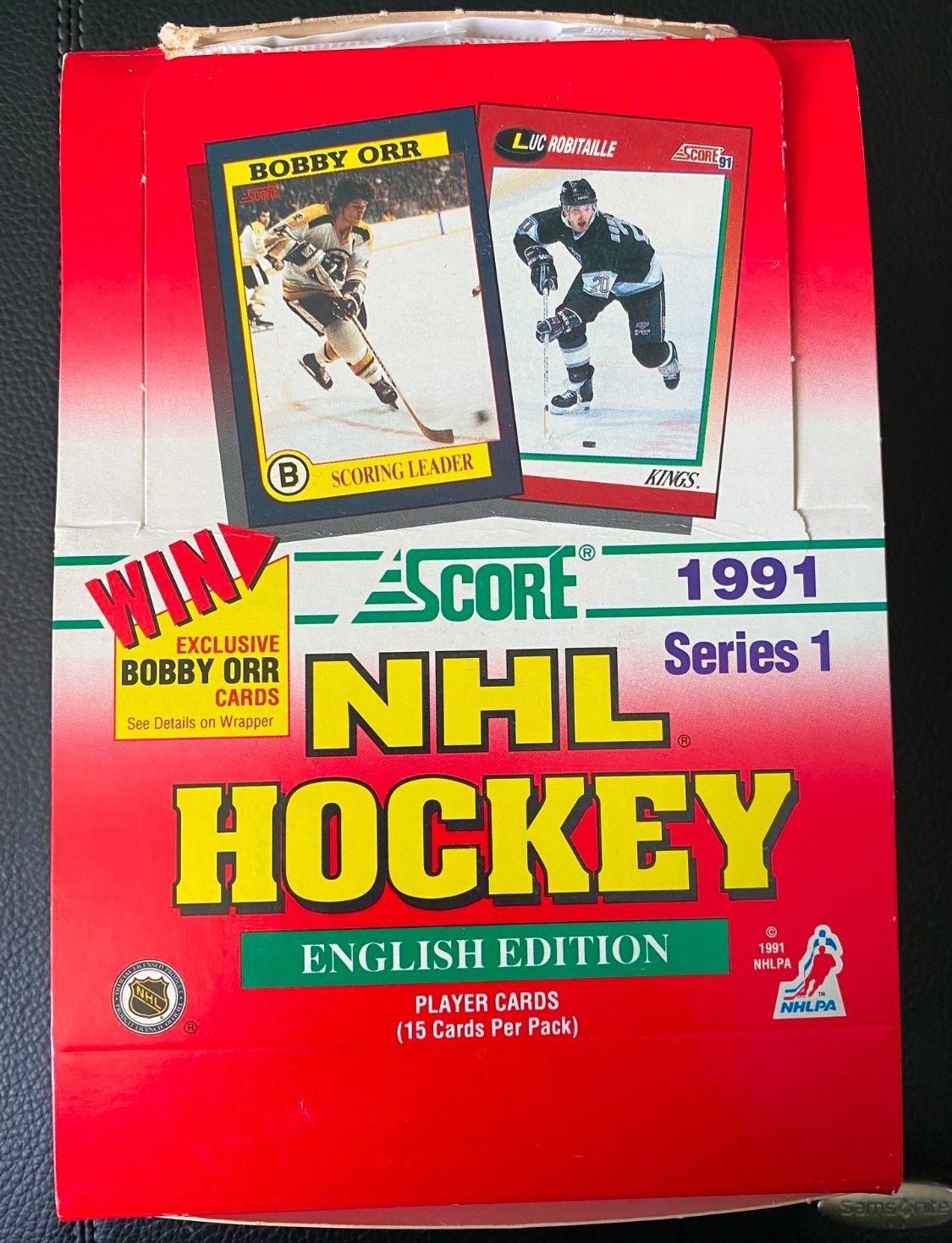 1991 SCORE NHL HOCKEY Series 1(English) 36 Packs