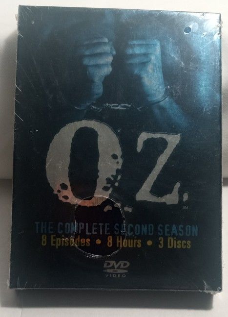 Oz HBO New In Box Dvd 1st and 2nd Seasons 6 Discs