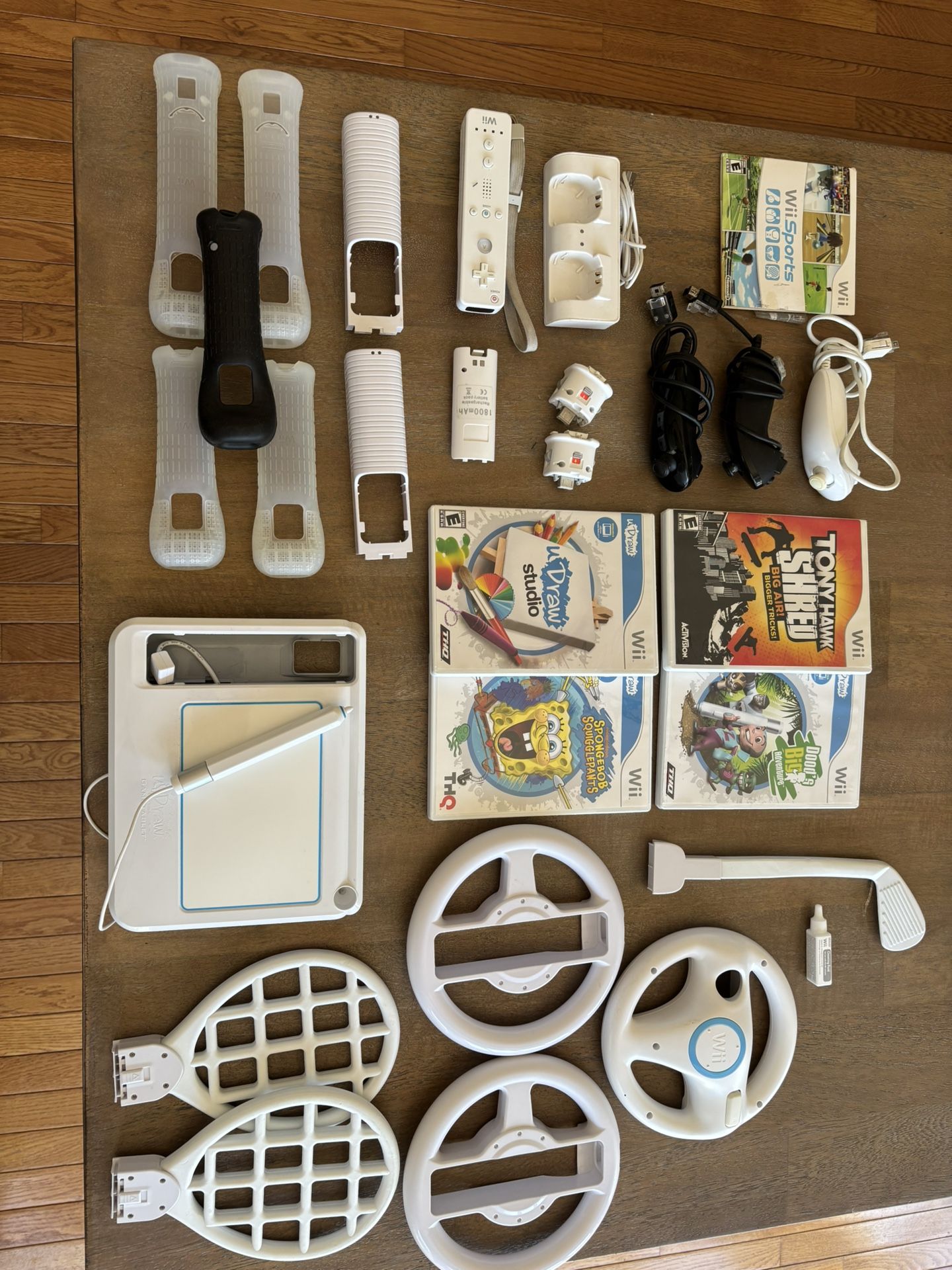 Wii Components, Controllers, Games, Accessories