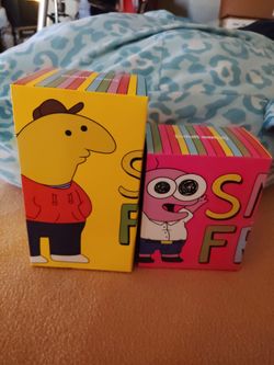 Pim and Charlie Smiling Friends figures