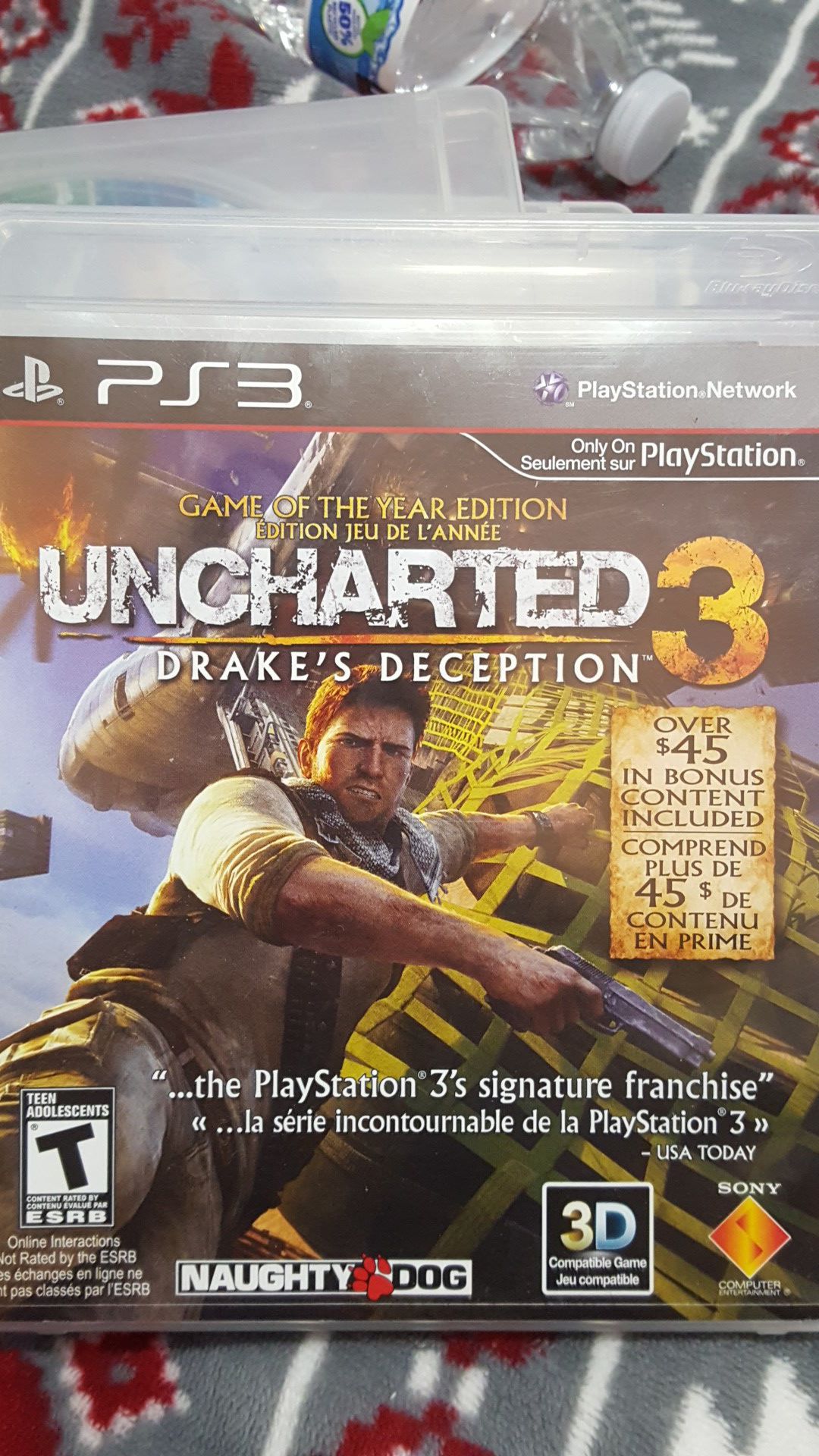 Uncharted 3: Drake's Deception Game of the Year Edition (PS3) Not for Resale