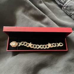 Iced Out Custom Moissanite Bracelet 