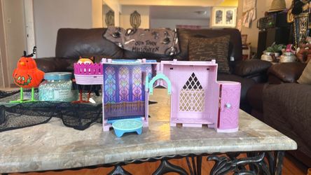 Pink Castle Dollhouse Playset Toy