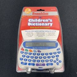 Franklin Children Talking Dictionary Spell Corrector HW-1216 Portable 