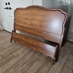 Bed Frame With Rails