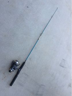 Fishing Pole Ready To Fish ( Hesperia Ca )