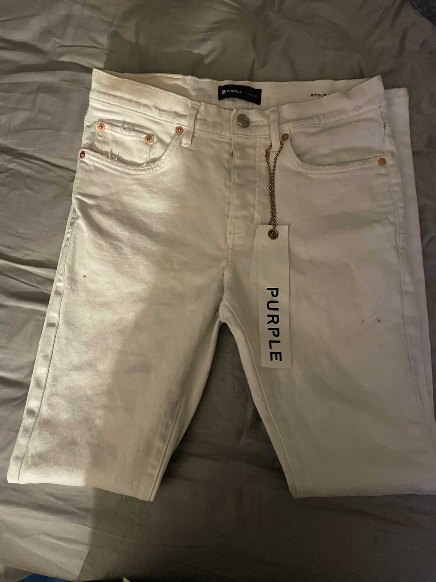 All White Purple brand jeans Size 29