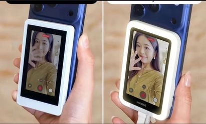 Selfie led display brand new insta360