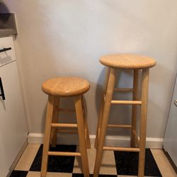 Stools Of Varying Height 