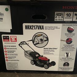 Honda Hrx mower