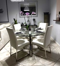 Glass dinning set
