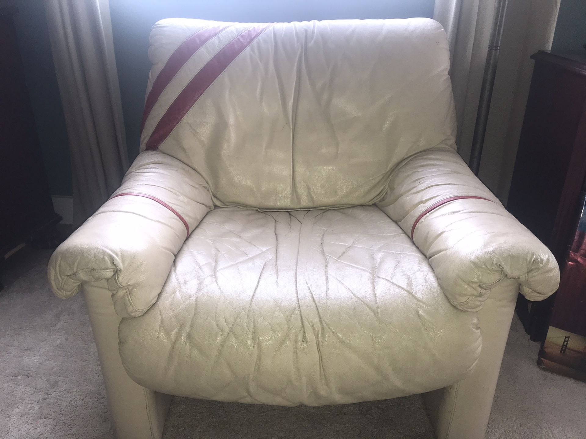 Swedish leather chair
