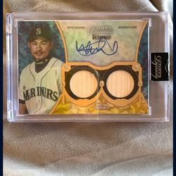 Ichiro autographed trading card