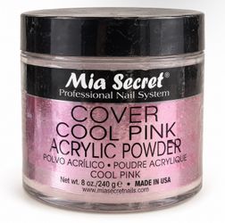 Mia Secret Cover Cool Pink Acrylic Powder 8oz