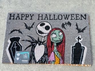 💀 Nightmare Before Christmas Outdoor Mat 💀