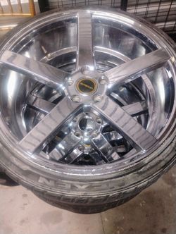20" Strada Chrome Rims