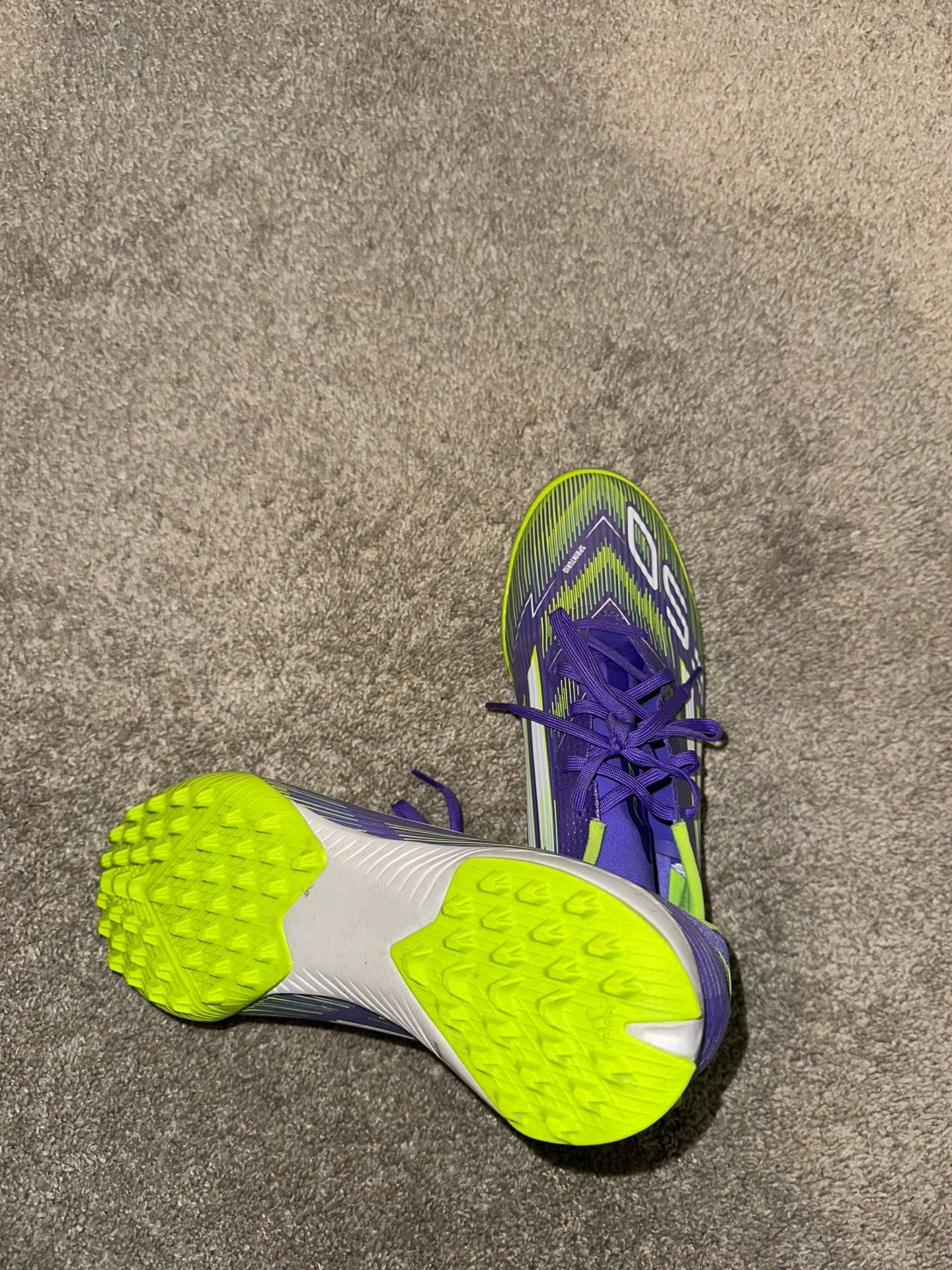 Adidas F50 Turf soccer cleats