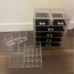 3 pcs Makeup Organizer 