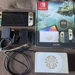 Oled Nintendo Switch (ZELDA EDITION)