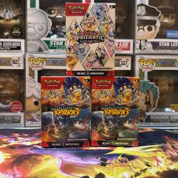 Pokemon Prismatic Bundle & Surging Sparks Bundles