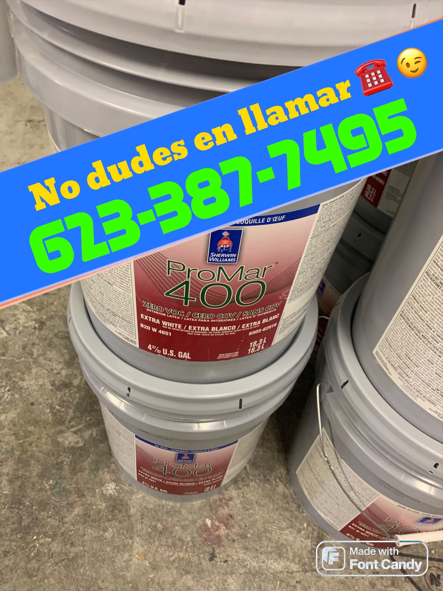 Pintura Blancas Semigloss