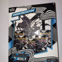 Pokemon Black Bolt Binder Collection - SV: Black Bolt (BLK) 