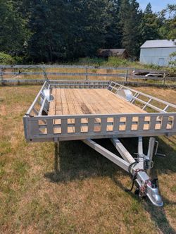 16' aluminum trailer
