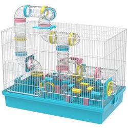  Super Large Hamster DIY 20‘’x12''x15'' Cage Habitat with Complete Tunnel Module 