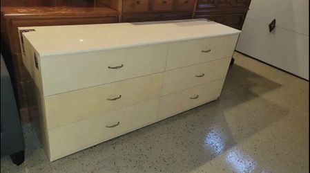 White dresser